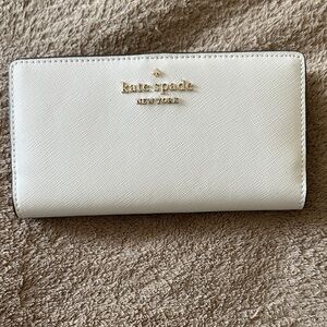 kate spade Wallet with Gold Logo